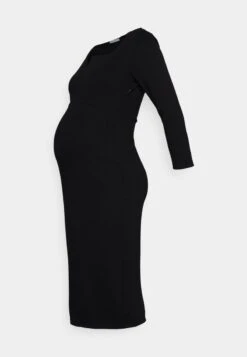 NOTCH NECKLINE MIDI DRESS - Jerseykleid - Black 11 NOTCH NECKLINE MIDI DRESS - Jerseykleid - Black -Chic Fusion Verkauf 01d148d1237f4d8fb0b9cc9c73d98252
