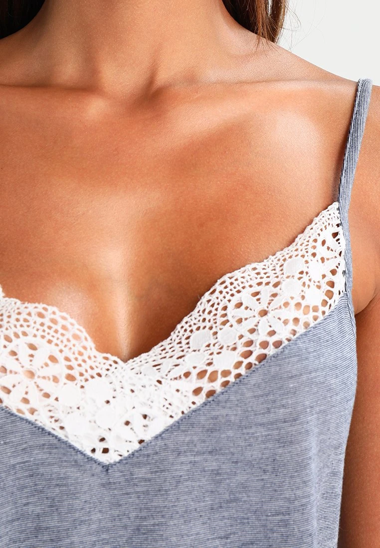 Anna Field SET - Nachtwäsche Set - Off-white/dark Blue 7 Anna Field SET - Nachtwäsche Set - Off-white/dark Blue – Bild 5