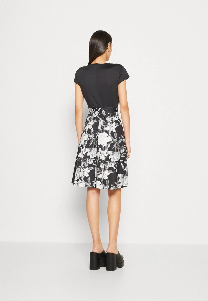 Anna Field Jerseykleid - Black/grey/white 5 Anna Field Jerseykleid - Black/grey/white – Bild 3