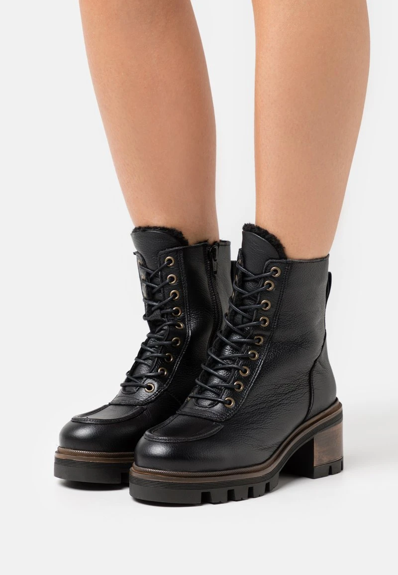 Anna Field LEATHER WINTER BOOTIE - Snowboot/Winterstiefel - Black 3 Anna Field LEATHER WINTER BOOTIE - Snowboot/Winterstiefel - Black