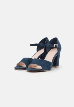LEATHER - Riemensandalette - Dark Blue 10 LEATHER - Riemensandalette - Dark Blue -Chic Fusion Verkauf 1f747226434c4385a614c3b1375098f4