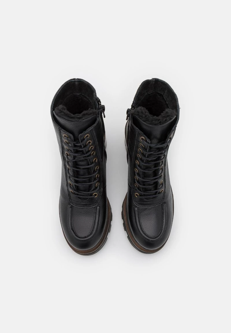 Anna Field LEATHER WINTER BOOTIE - Snowboot/Winterstiefel - Black 8 Anna Field LEATHER WINTER BOOTIE - Snowboot/Winterstiefel - Black – Bild 6