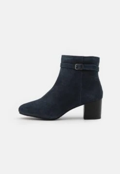 Anna Field LEATHER - Stiefelette - Dark Blue -Chic Fusion Verkauf 241484cf9c7f42f3bd098b201f9ee93a