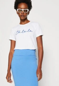 Anna Field T-Shirt Print - White -Chic Fusion Verkauf 25356ef4355a4f9eb7e3b75c007c2803