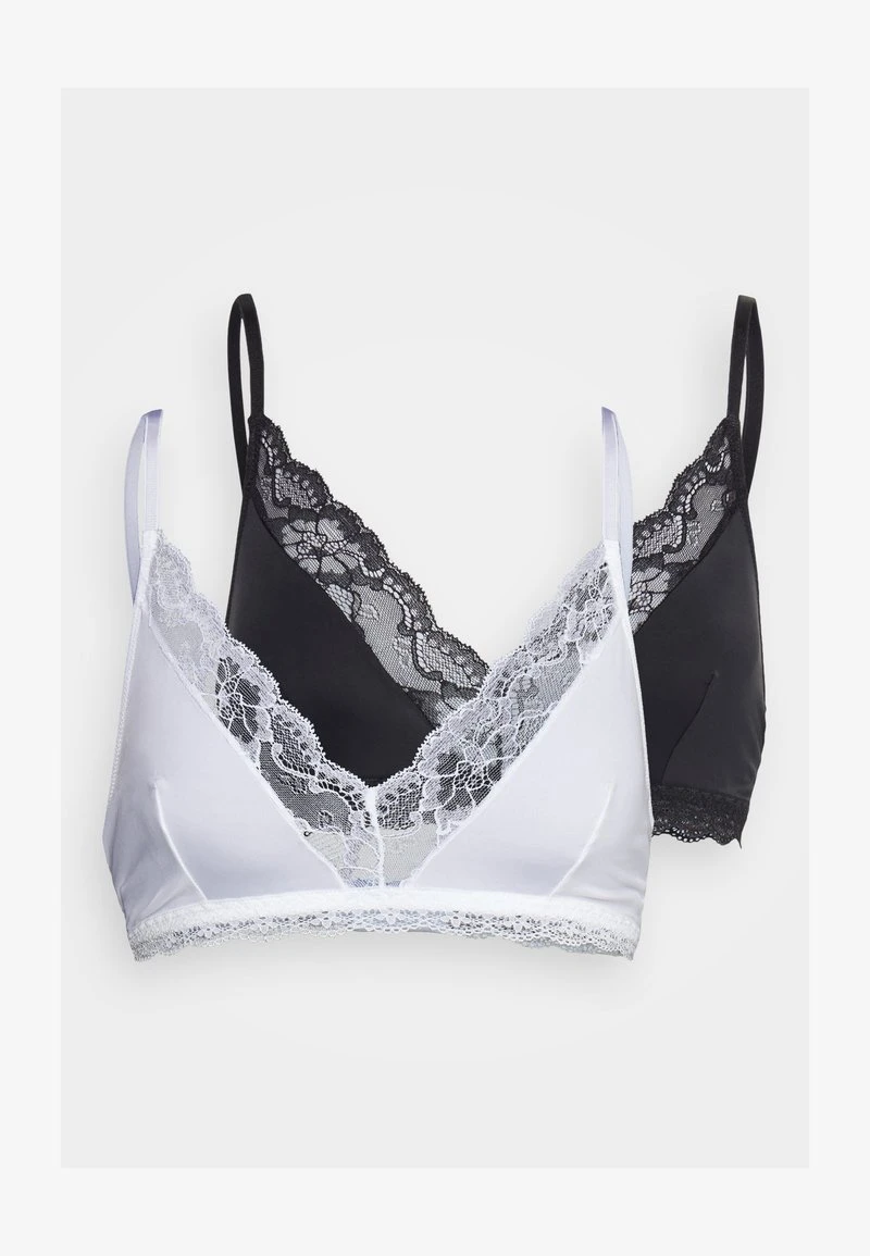 Anna Field 2 PACK - Triangel BH - Black/ White 7 Anna Field 2 PACK - Triangel BH - Black/ White – Bild 5