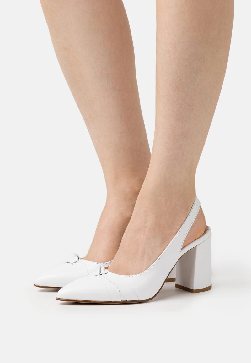 Anna Field LEATHER - Pumps - White 3 Anna Field LEATHER - Pumps - White