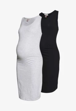 2 PACK - Etuikleid - Light Grey/black 13 2 PACK - Etuikleid - Light Grey/black -Chic Fusion Verkauf 39ca9c517a404cfbb9a9220d30d449c2