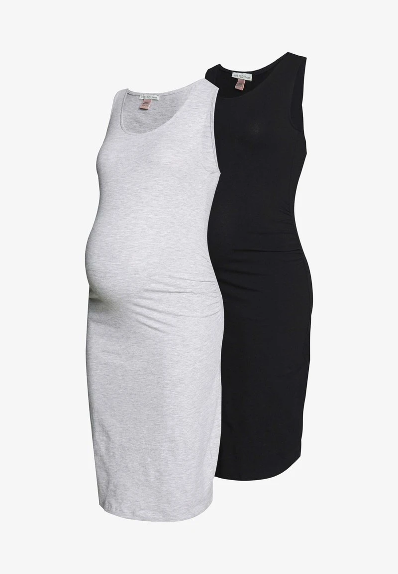 2 PACK - Etuikleid - Light Grey/black 8 2 PACK - Etuikleid - Light Grey/black – Bild 6