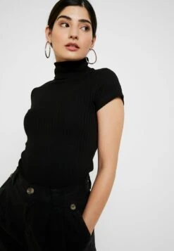 T-Shirt Print - Black 11 T-Shirt Print - Black -Chic Fusion Verkauf 3e89235e39444f92a3f79540a433ecdc