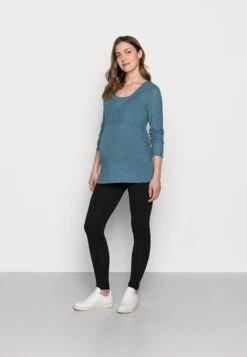 7/8 LENGTH MATERNITY LEGGINGS 2 PACK - Leggings - Hosen - Black