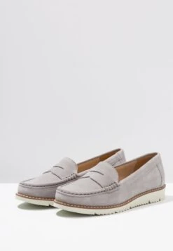 Anna Field COMFORT LEATHER - Slipper - Grey -Chic Fusion Verkauf 4c4570f7d8534c099ae427e8c80cf336