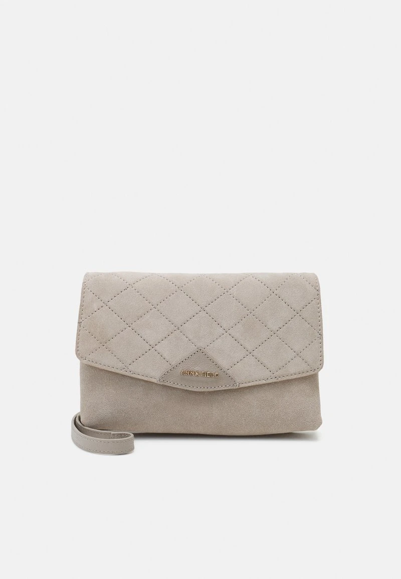 Anna Field LEATHER - Clutch - Taupe 3 Anna Field LEATHER - Clutch - Taupe