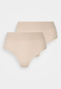 Anna Field 2PP HIGH WAIST THONG - String - Beige -Chic Fusion Verkauf 52550cf7f6e746b5830ec8afa788d255