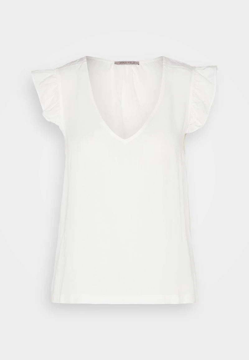 Anna Field T-Shirt Print - White 7 Anna Field T-Shirt Print - White – Bild 5