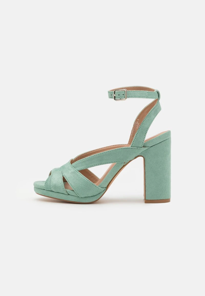Anna Field Plateausandalette - Mint 4 Anna Field Plateausandalette - Mint – Bild 2