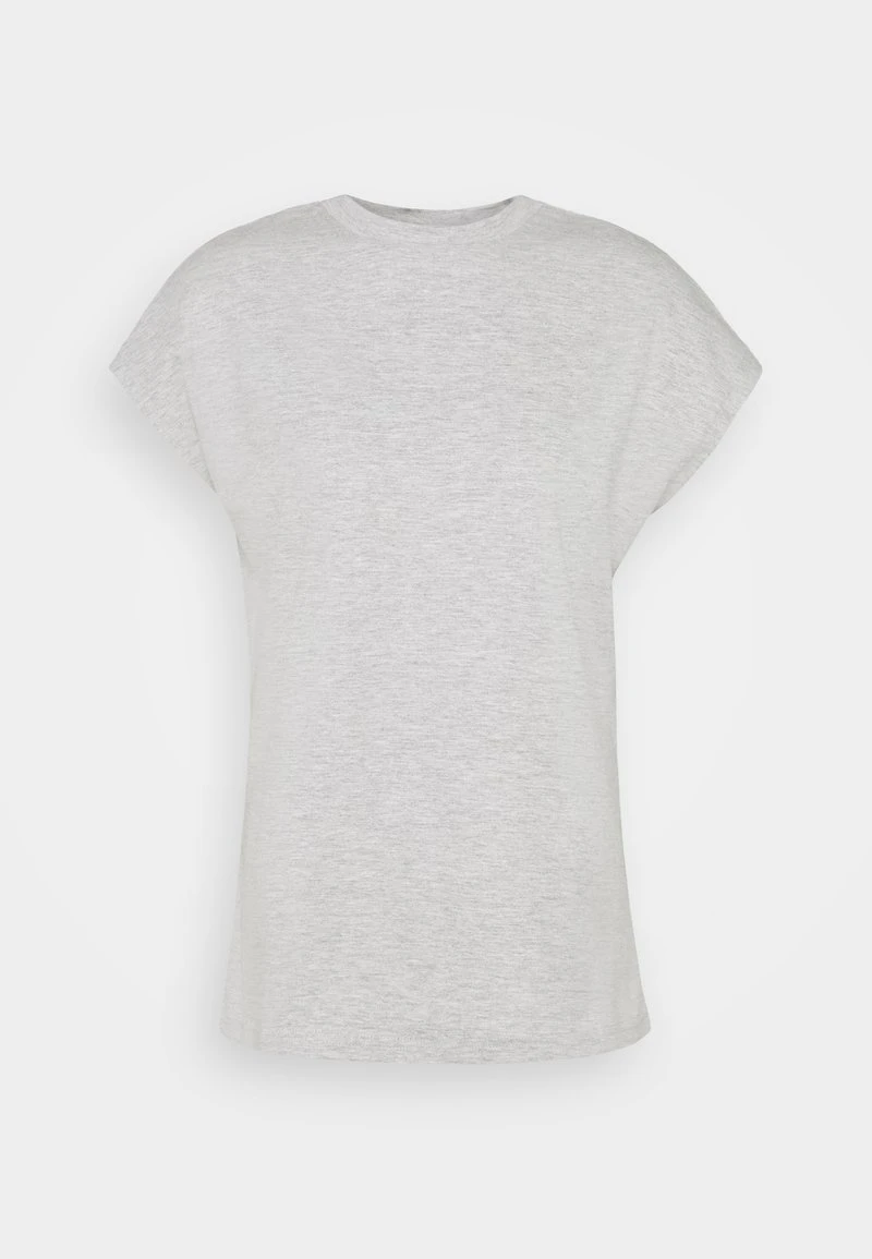 Anna Field T-Shirt Basic - Mottled Light Grey 6 Anna Field T-Shirt Basic - Mottled Light Grey – Bild 4