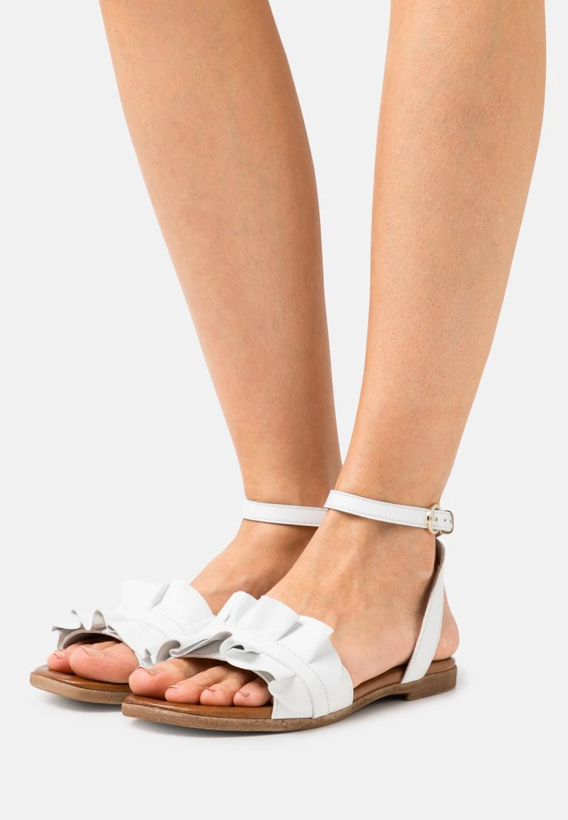 Anna Field LEATHER - Riemensandalette - White 3 Anna Field LEATHER - Riemensandalette - White