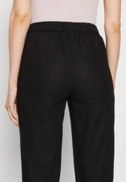 Anna Field LINEN MIX - Stoffhose - Black -Chic Fusion Verkauf 634601ece1fe4e9d894223b98f86e8cd