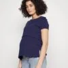 MATERNITY LONG TEE - T-Shirt Basic - Dark Blue 1 MATERNITY LONG TEE - T-Shirt Basic - Dark Blue -Chic Fusion Verkauf 655824ce3b5d4024913196d26ee01ac5