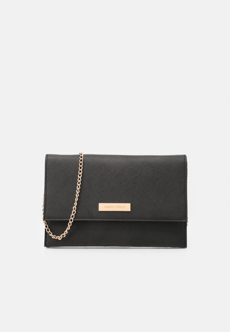Anna Field Clutch - 802 - Black 3 Anna Field Clutch - 802 - Black