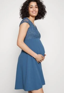 Jerseykleid - Dark Blue 12 Jerseykleid - Dark Blue -Chic Fusion Verkauf 72acfc3977e1427080caa88dc767a007