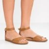 Riemensandalette - Cognac 1 Riemensandalette - Cognac -Chic Fusion Verkauf 7477f5696b3c40e1812ad9020721d695