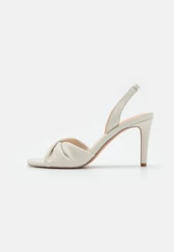 Anna Field LEATHER - High Heel Sandalette - White