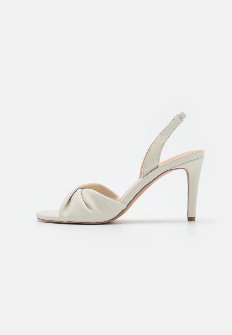 Anna Field LEATHER - High Heel Sandalette - White 3 Anna Field LEATHER - High Heel Sandalette - White