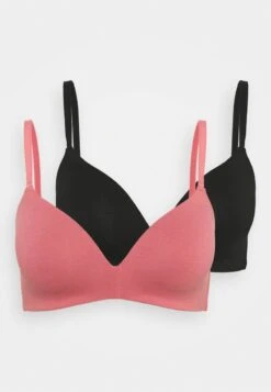 Anna Field 2PP GEORGIA BRA - T-Shirt BH - Pink/black -Chic Fusion Verkauf 7a2af82639464a0e8297bfc106261b0e