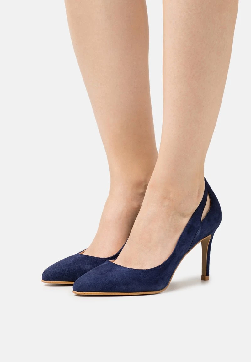 Anna Field LEATHER - High Heel Pumps - Dark Blue 3 Anna Field LEATHER - High Heel Pumps - Dark Blue