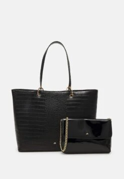 Anna Field SET - Shopping Bag - Black