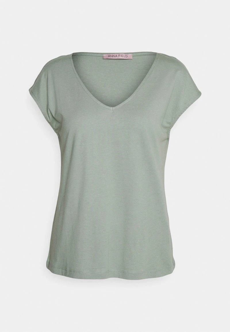 Anna Field T-Shirt Basic - Light Green 6 Anna Field T-Shirt Basic - Light Green – Bild 4