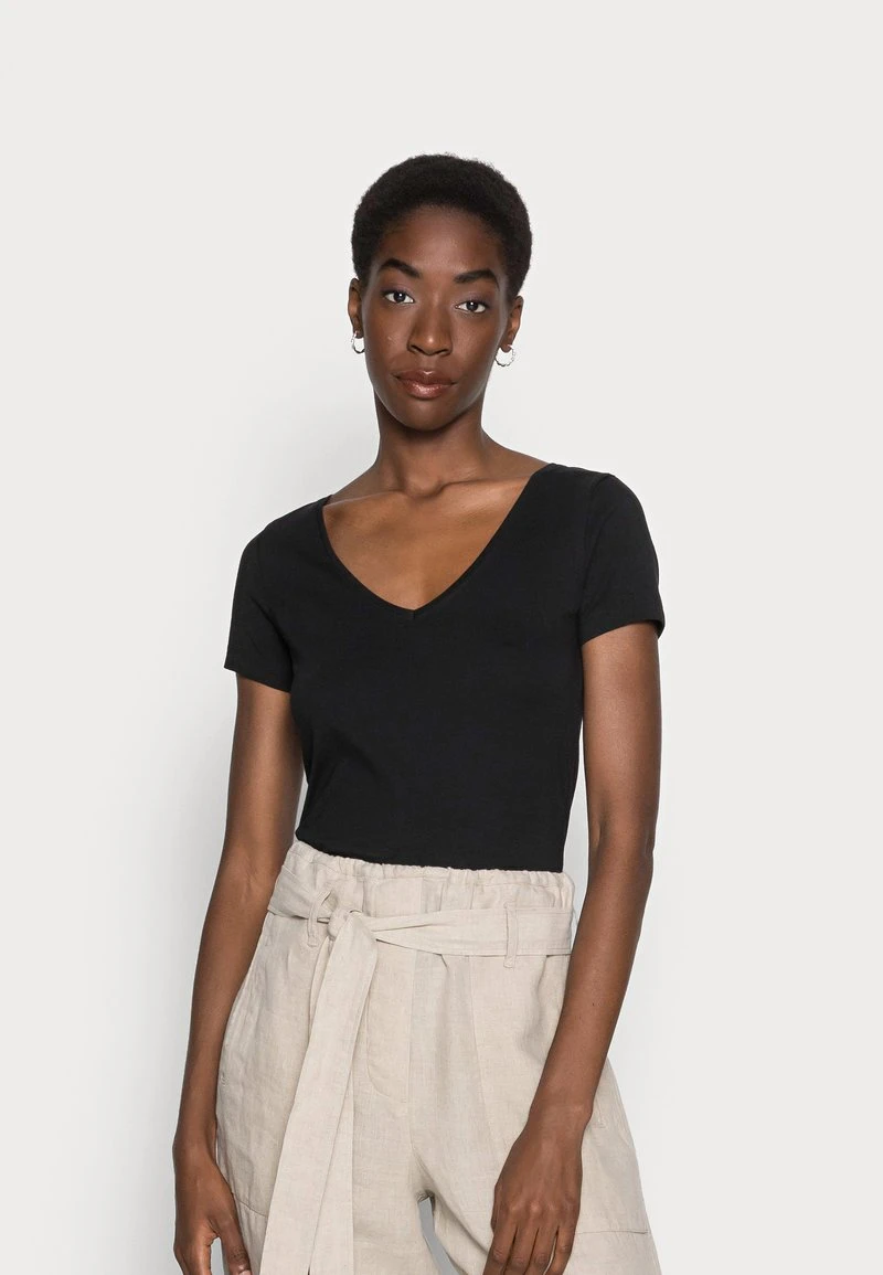 Anna Field 2 PACK - T-Shirt Basic - Black 4 Anna Field 2 PACK - T-Shirt Basic - Black – Bild 2