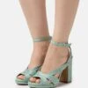 Anna Field Plateausandalette - Mint
