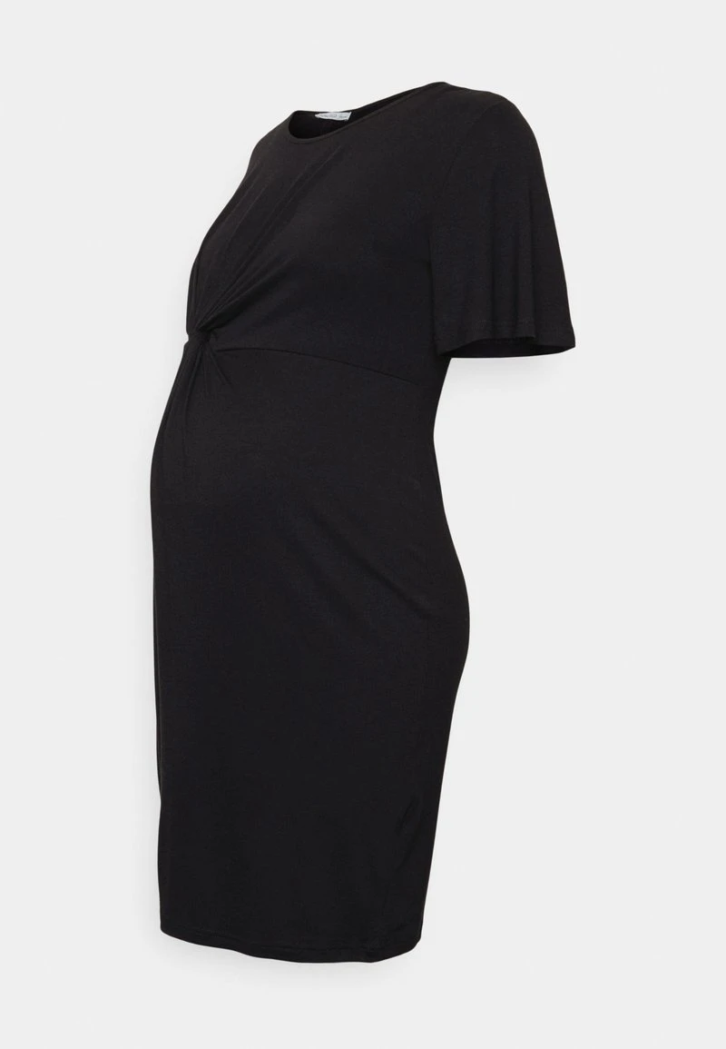 SLEEVES MINI DRESS - Jerseykleid - Black 7 SLEEVES MINI DRESS - Jerseykleid - Black – Bild 5