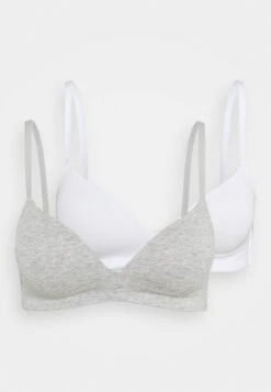 Anna Field 2PP GEORGIA BRA - T-Shirt BH - Grey/white 12 Anna Field 2PP GEORGIA BRA - T-Shirt BH - Grey/white -Chic Fusion Verkauf 9aeae73da0bb48308000310a4a34bec9