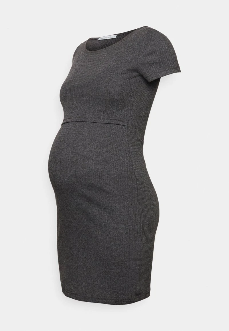 SHORT SLEEVES - Jerseykleid - Mottled Dark Grey 7 SHORT SLEEVES - Jerseykleid - Mottled Dark Grey – Bild 5