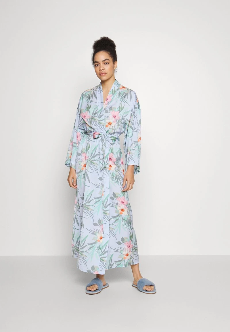 Anna Field FLORAL ROBE - Bademantel - Blue 3 Anna Field FLORAL ROBE - Bademantel - Blue