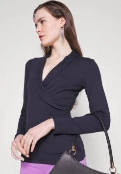 Langarmshirt - Dark Blue -Chic Fusion Verkauf a6bbfc7936a748d6826d632e33bad5dd