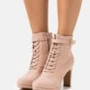 Schnürstiefelette - Light Pink 1 Schnürstiefelette - Light Pink -Chic Fusion Verkauf ae24a3aa17a14e2b8b3a060160935e11