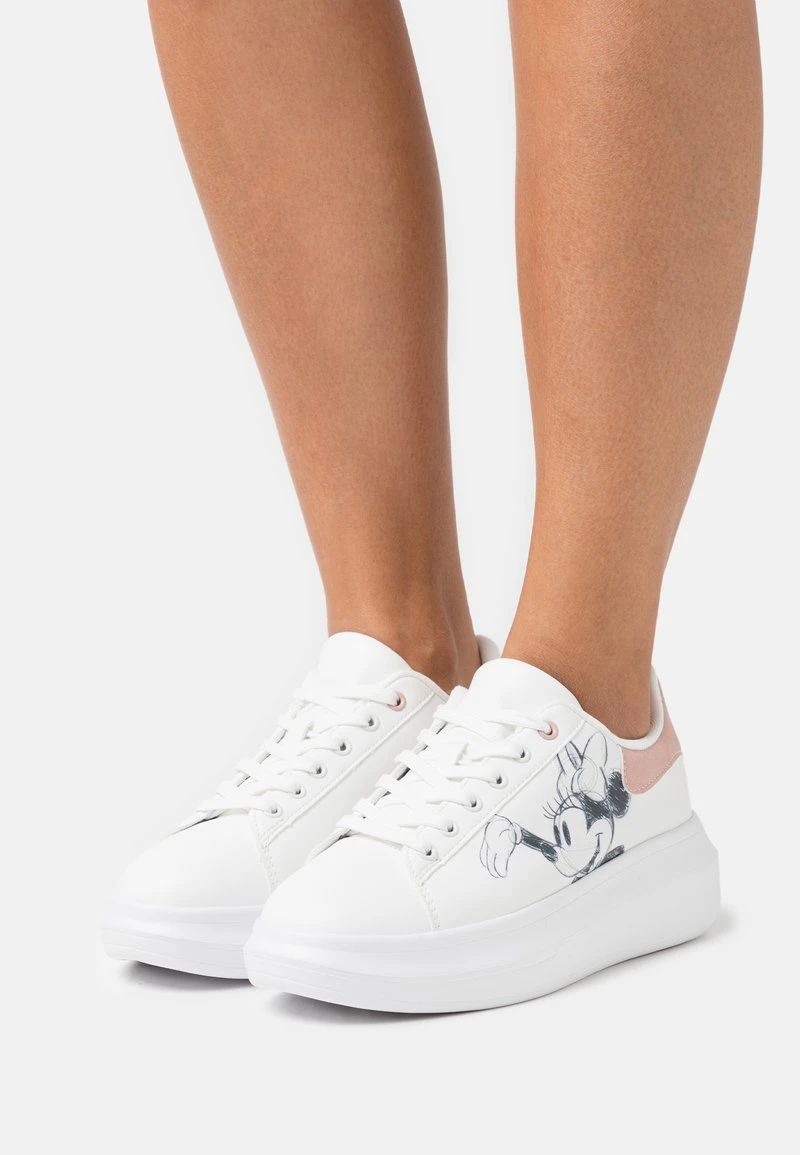 Anna Field DISNEY MICKEY MOUSE - Sneaker Low - White/light Pink 3 Anna Field DISNEY MICKEY MOUSE - Sneaker Low - White/light Pink