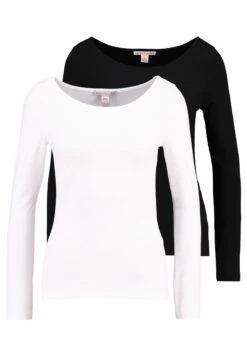 2PACK - Langarmshirt - Black/white 13 2PACK - Langarmshirt - Black/white -Chic Fusion Verkauf b14000e1e71b455d87d89405c5f95cde 1