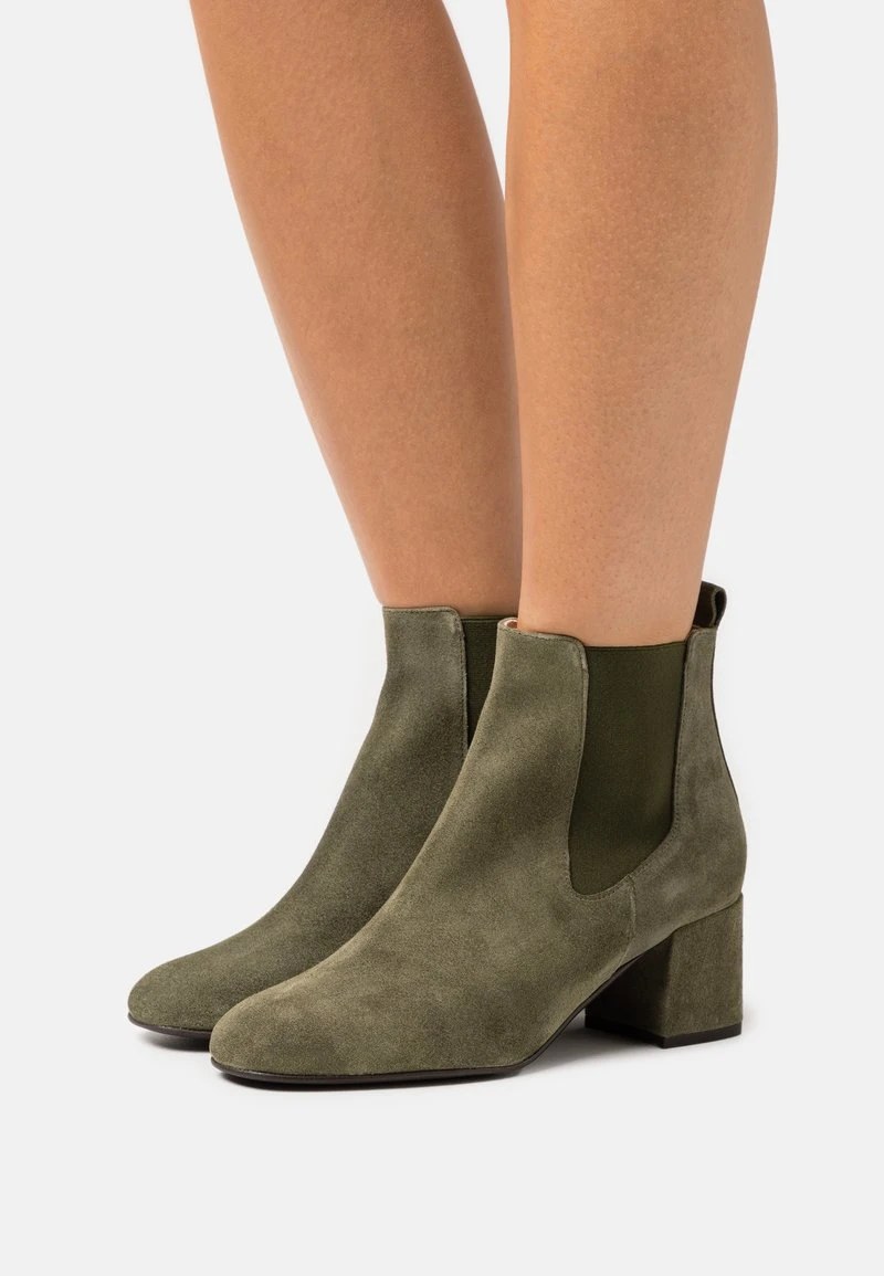Anna Field LEATHER - Stiefelette - Olive 3 Anna Field LEATHER - Stiefelette - Olive