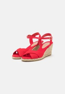Anna Field Keilsandalette - Red -Chic Fusion Verkauf b5e9aa11bf55419990fd579edbc7abaa