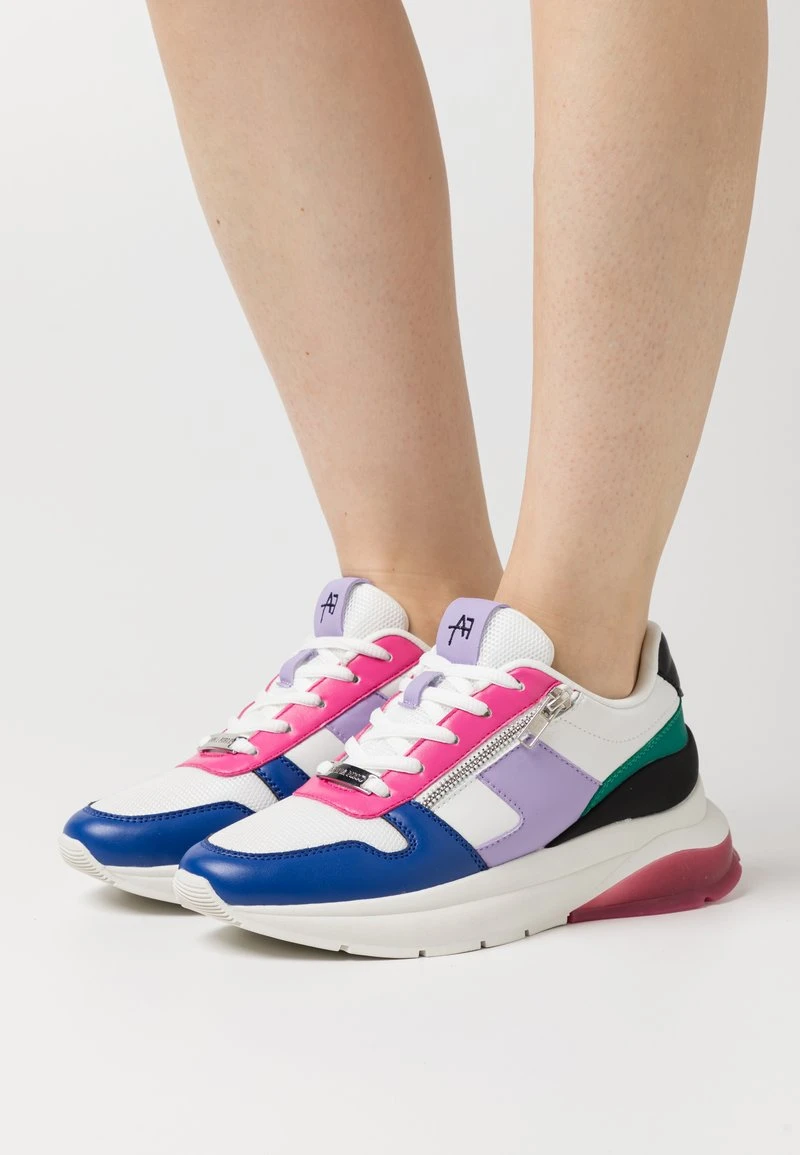 Anna Field LEATHER - Sneaker Low - White/multi-coloured 3 Anna Field LEATHER - Sneaker Low - White/multi-coloured