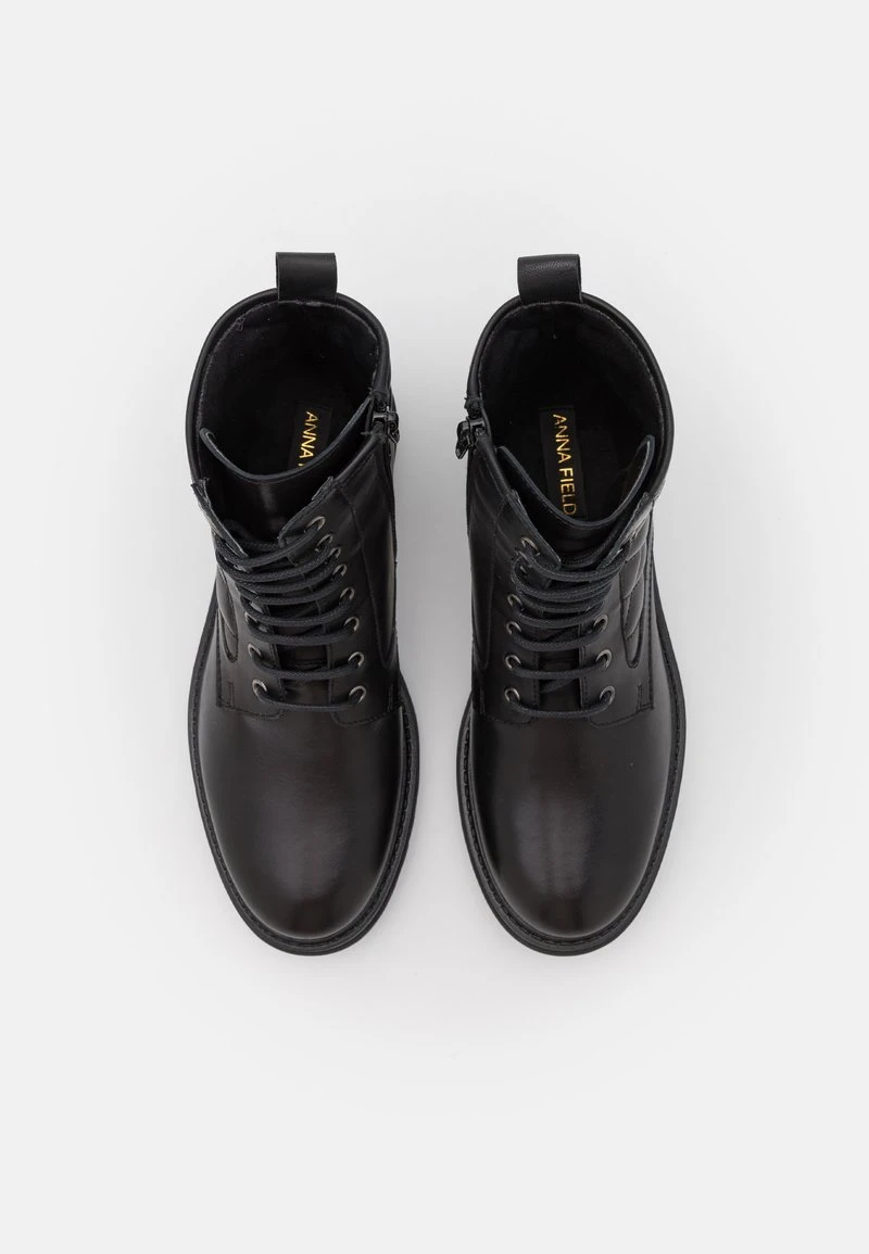 Anna Field LEATHER - Schnürstiefelette - Black 8 Anna Field LEATHER - Schnürstiefelette - Black – Bild 6