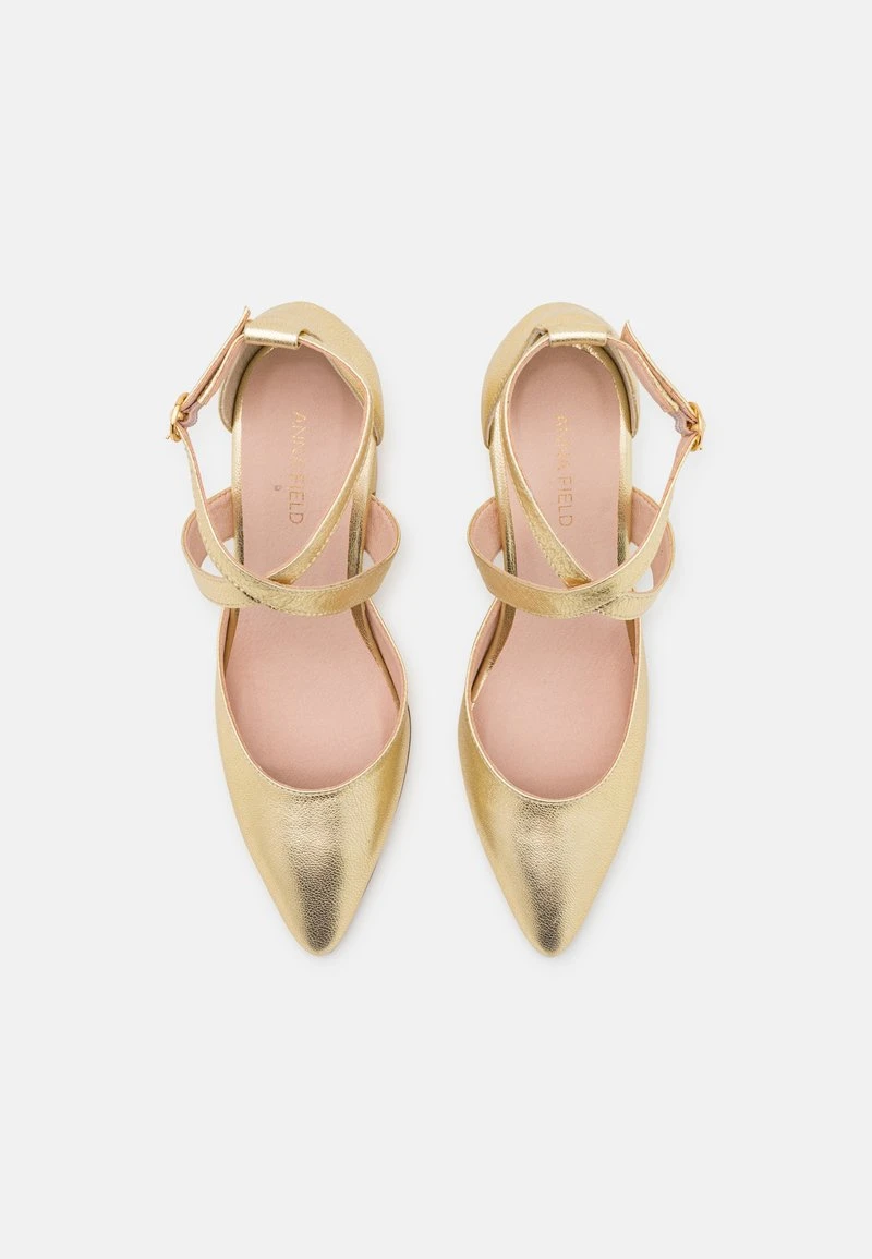 Anna Field LEATHER - Pumps - Gold 8 Anna Field LEATHER - Pumps - Gold – Bild 6