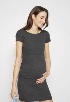 SHORT SLEEVES - Jerseykleid - Mottled Dark Grey 11 SHORT SLEEVES - Jerseykleid - Mottled Dark Grey -Chic Fusion Verkauf c43c1acc53fa4f7aba38b9e5cc96a3b1