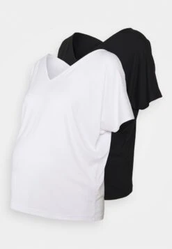2 PACK - T-Shirt Basic - White/black 13 2 PACK - T-Shirt Basic - White/black -Chic Fusion Verkauf ca1a509713e749ac88ced90655a573b3 1