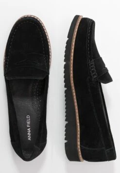 Anna Field COMFORT LEATHER - Slipper - Black -Chic Fusion Verkauf cfa07cd963784bf69b43bc908cbd5eb6
